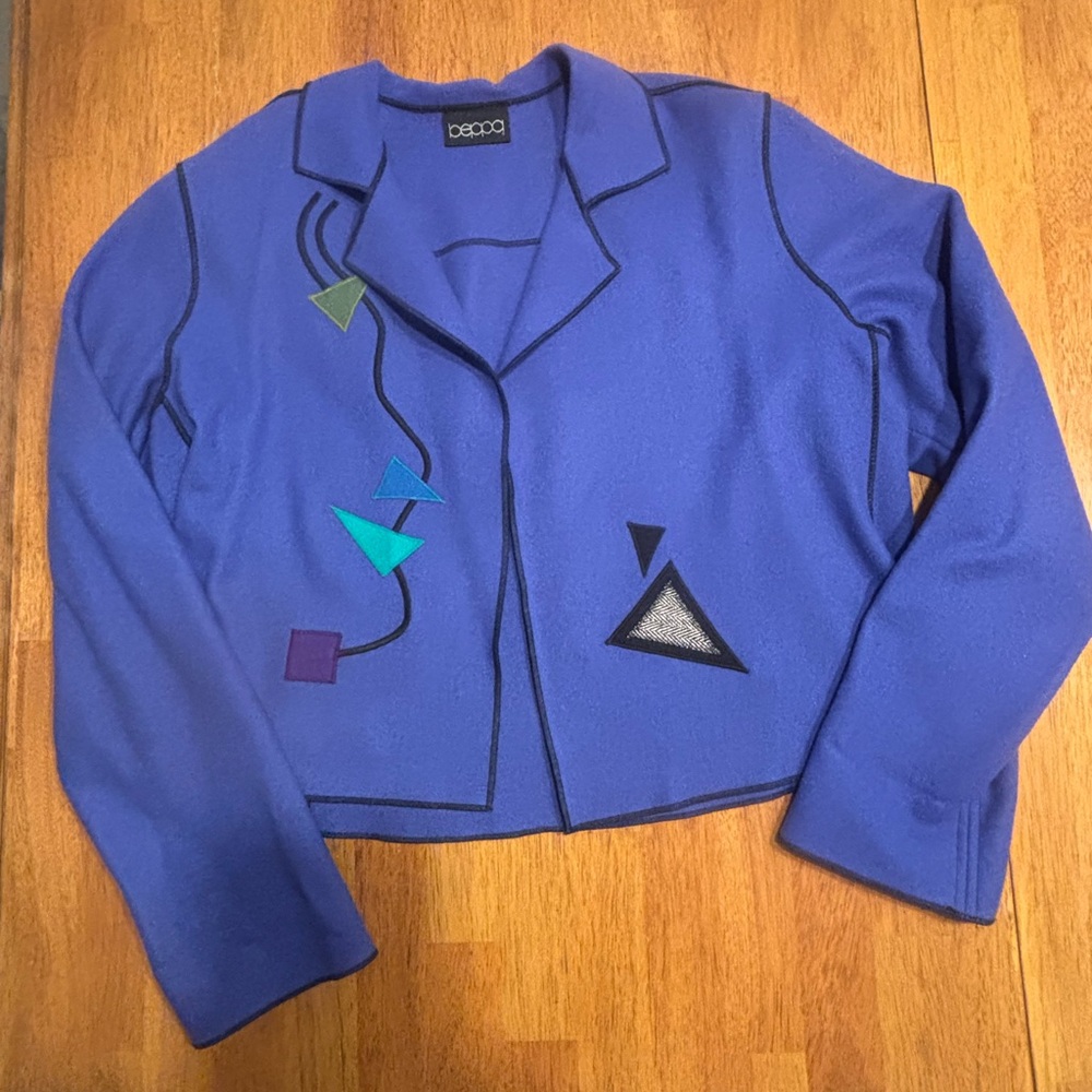 VINTAGE 80’s Art Jacket
